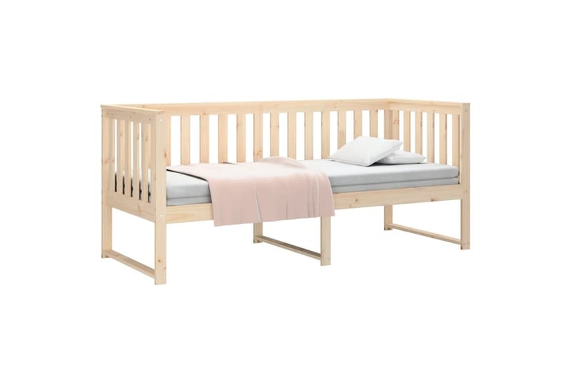 beBasic Dagseng 80x200 cm heltre furu - Brun - Møbler - Senger - Sengeramme & sengestamme