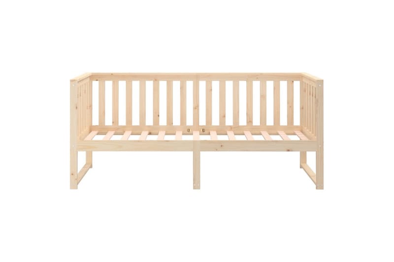 beBasic Dagseng 80x200 cm heltre furu - Brun - Møbler - Senger - Sengeramme & sengestamme