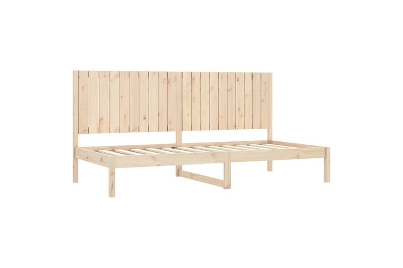 beBasic Dagseng 90x200 cm heltre furu - Brun - Møbler - Senger - Sengeramme & sengestamme