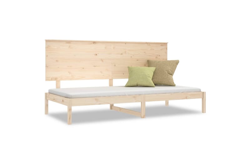 beBasic Dagseng 90x200 cm heltre furu - Brun - Møbler - Senger - Sengeramme & sengestamme