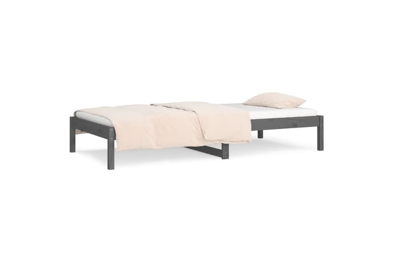 beBasic Dagseng grå 90x190 cm 3FT Single heltre furu - GrÃ¥ - Møbler - Sofaer - Dagsenger