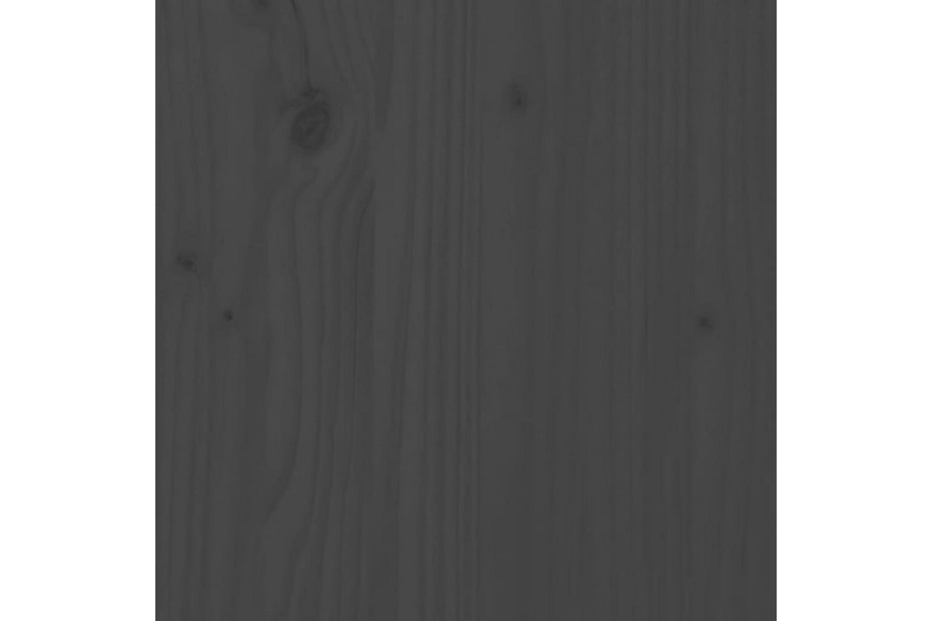 beBasic Dagseng grå heltre furu 80x200 cm - GrÃ¥ - Møbler - Sofaer - Dagsenger