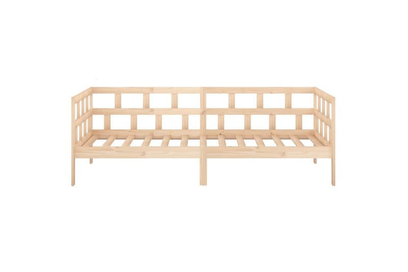 beBasic Dagseng heltre furu 80x200 cm - Brun - Møbler - Sofaer - Dagsenger