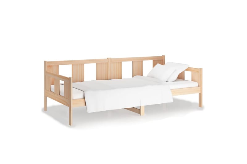 beBasic Dagseng heltre furu 80x200 cm - Brun - Møbler - Senger - Sengeramme & sengestamme