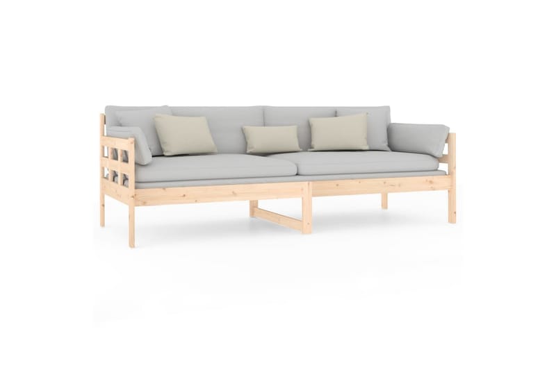 beBasic Dagseng heltre furu 80x200 cm - Brun - Møbler - Sofaer - Dagsenger