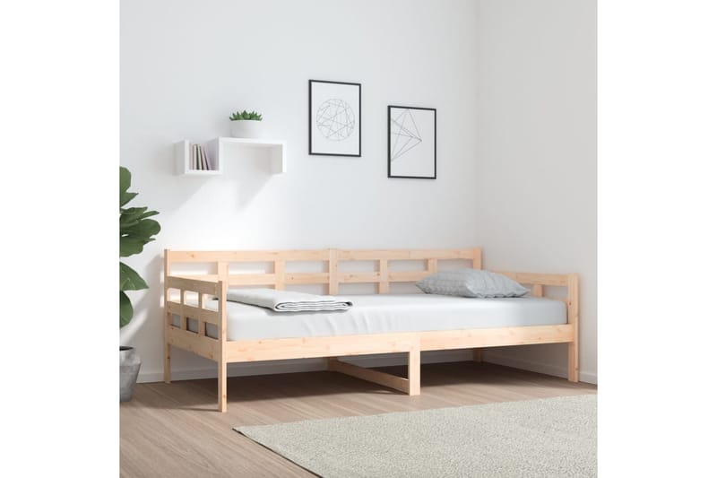 beBasic Dagseng heltre furu 90x190 cm - Brun - Møbler - Sofaer - Dagsenger