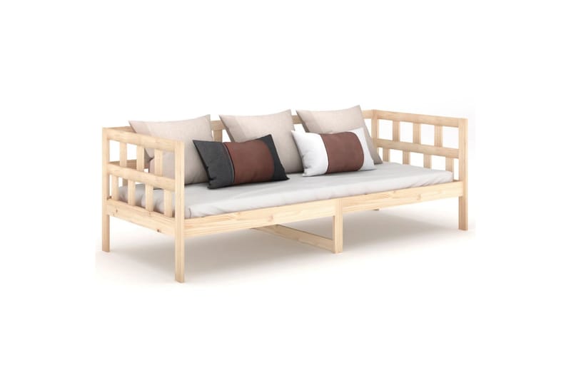 beBasic Dagseng heltre furu 90x200 cm - Brun - Møbler - Sofaer - Dagsenger