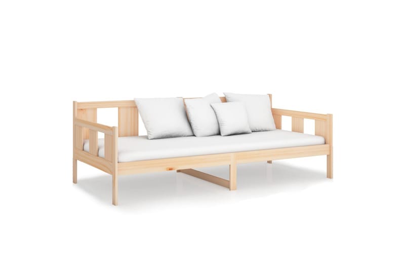 beBasic Dagseng heltre furu 90x200 cm - Brun - Møbler - Senger - Sengeramme & sengestamme