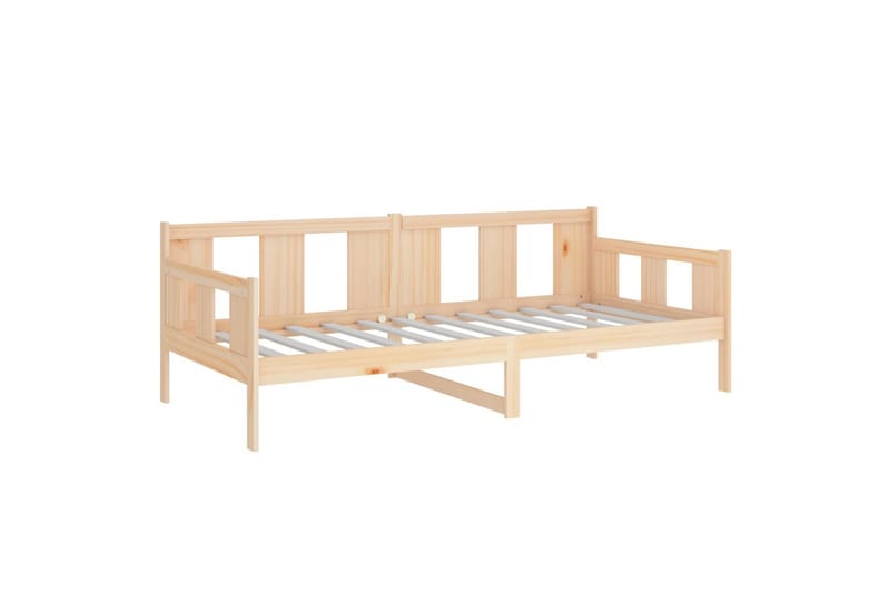 beBasic Dagseng heltre furu 90x200 cm - Brun - Møbler - Senger - Sengeramme & sengestamme