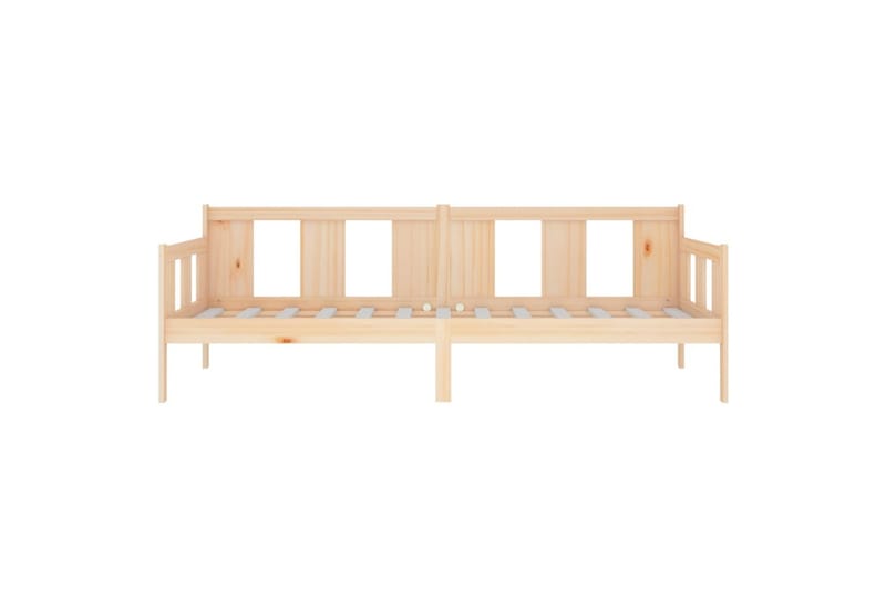 beBasic Dagseng heltre furu 90x200 cm - Brun - Møbler - Senger - Sengeramme & sengestamme