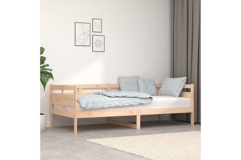 beBasic Dagseng heltre furu 90x200 cm - Brun - Møbler - Sofaer - Dagsenger