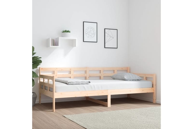 beBasic Dagseng heltre furu 90x200 cm - Brun - Møbler - Sofaer - Dagsenger