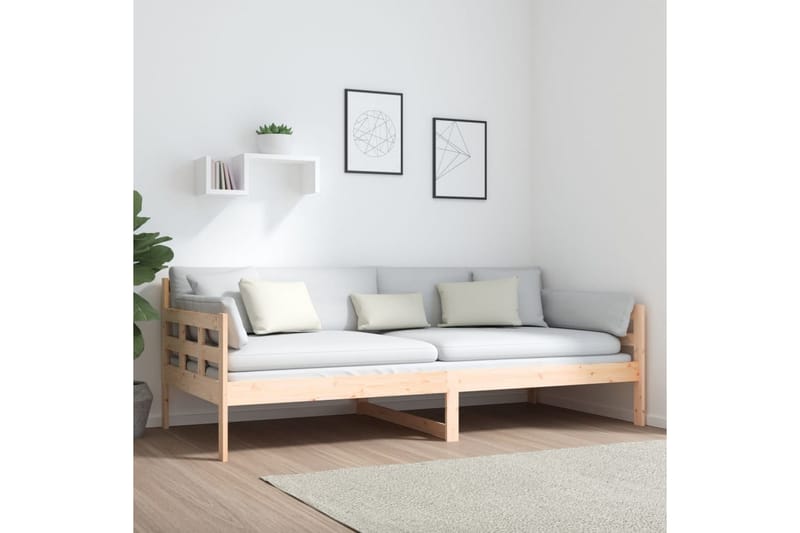 beBasic Dagseng heltre furu 90x200 cm - Brun - Møbler - Sofaer - Dagsenger