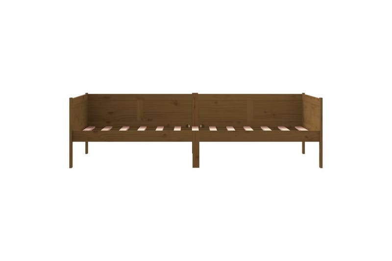 beBasic Dagseng honningbrun heltre furu 80x200 cm - Brun - Møbler - Sofaer - Dagsenger
