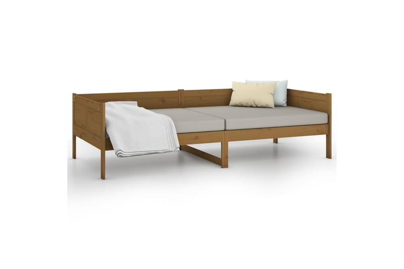 beBasic Dagseng honningbrun heltre furu 80x200 cm - Brun - Møbler - Sofaer - Dagsenger
