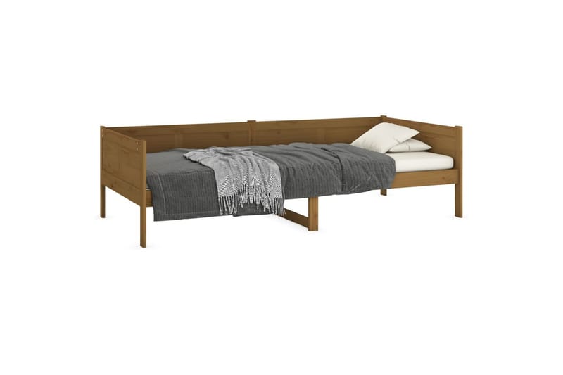beBasic Dagseng honningbrun heltre furu 90x190 cm - Brun - Møbler - Sofaer - Dagsenger