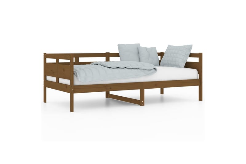 beBasic Dagseng honningbrun heltre furu 90x190 cm - Brun - Møbler - Sofaer - Dagsenger