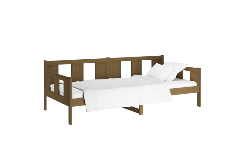 beBasic Dagseng honningbrun heltre furu 90x200 cm - Brun - Møbler - Sofaer - Dagsenger