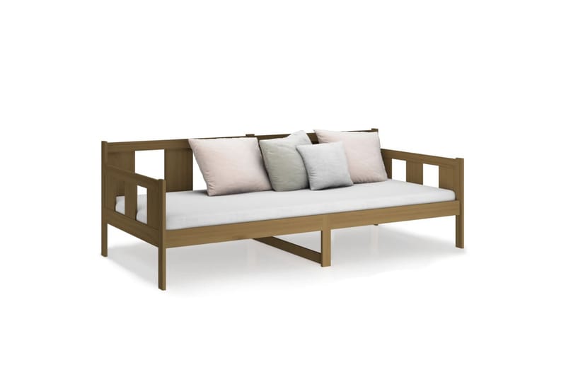 beBasic Dagseng honningbrun heltre furu 90x200 cm - Brun - Møbler - Sofaer - Dagsenger