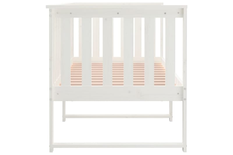beBasic Dagseng hvit 75x190 cm heltre furu - Hvit - Møbler - Senger - Sengeramme & sengestamme