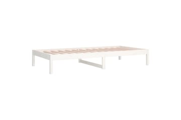 beBasic Dagseng hvit 80x200 cm heltre furu - Hvit - Møbler - Senger - Sengeramme & sengestamme