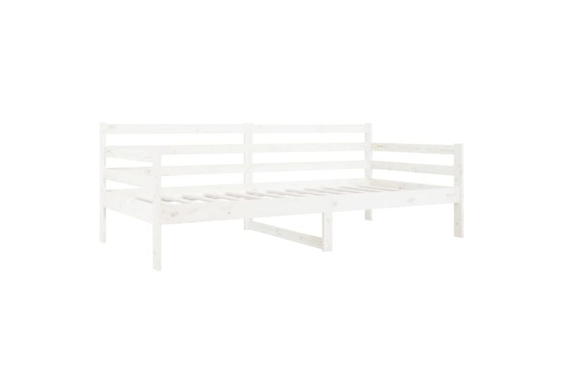 beBasic Dagseng hvit 90x190 cm heltre furu - Hvit - Møbler - Senger - Sengeramme & sengestamme