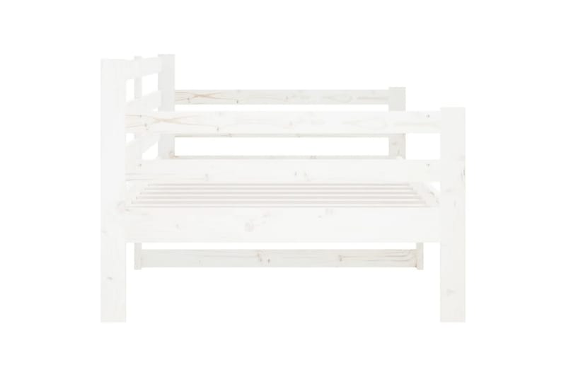beBasic Dagseng hvit 90x190 cm heltre furu - Hvit - Møbler - Senger - Sengeramme & sengestamme