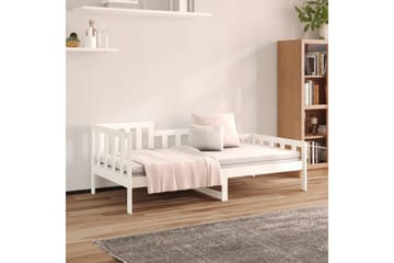 beBasic Dagseng hvit 90x190 cm heltre furu - Hvit - Møbler - Senger - Sengeramme & sengestamme