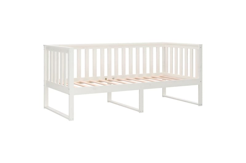 beBasic Dagseng hvit 90x190 cm heltre furu - Hvit - Møbler - Senger - Sengeramme & sengestamme
