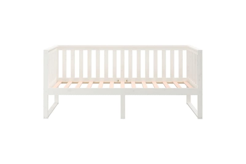 beBasic Dagseng hvit 90x190 cm heltre furu - Hvit - Møbler - Senger - Sengeramme & sengestamme