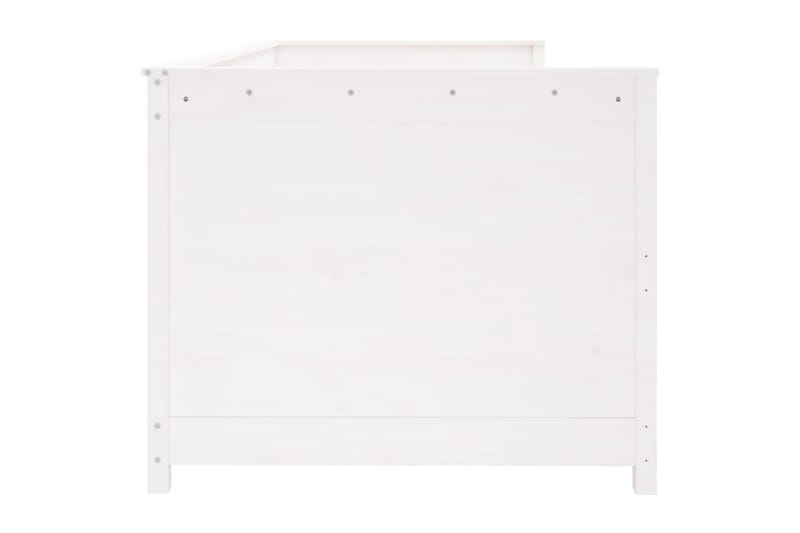 beBasic Dagseng hvit 90x190 cm heltre furu - Hvit - Møbler - Senger - Sengeramme & sengestamme