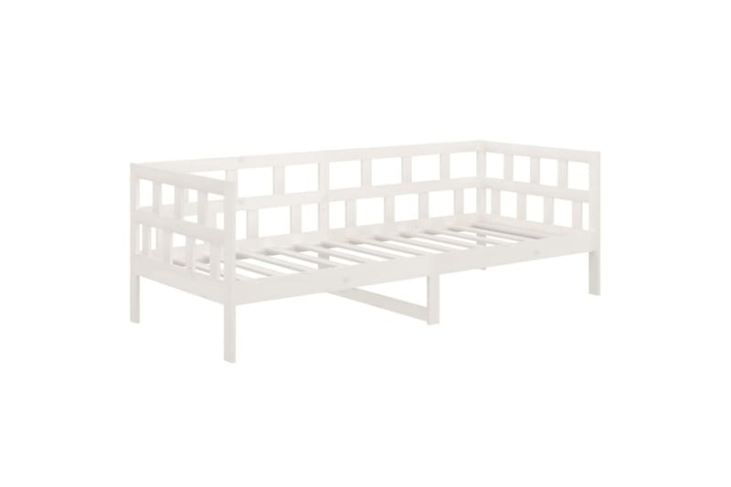beBasic Dagseng hvit heltre furu 80x200 cm - Hvit - Møbler - Sofaer - Dagsenger