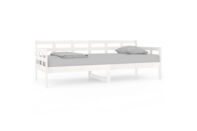 beBasic Dagseng hvit heltre furu 80x200 cm - Hvit - Møbler - Sofaer - Dagsenger