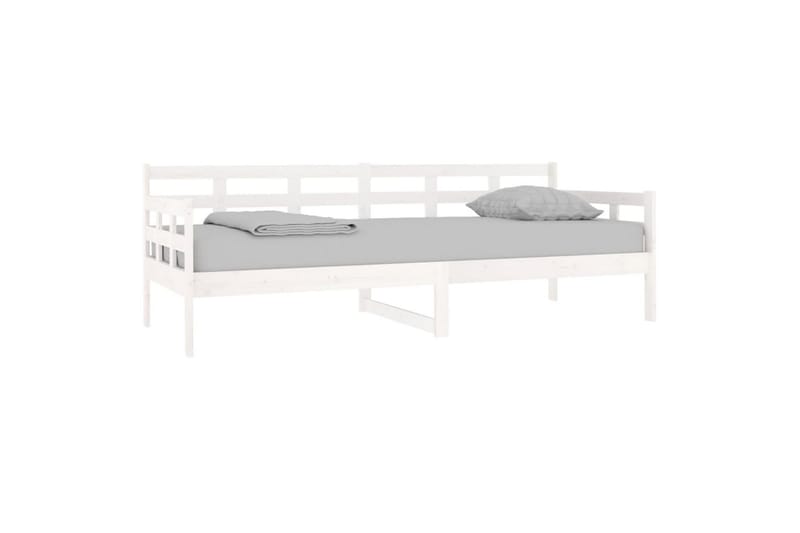 beBasic Dagseng hvit heltre furu 80x200 cm - Hvit - Møbler - Sofaer - Dagsenger