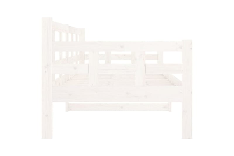 beBasic Dagseng hvit heltre furu 80x200 cm - Hvit - Møbler - Sofaer - Dagsenger