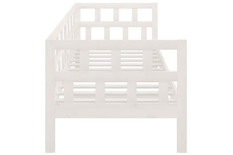 beBasic Dagseng hvit heltre furu 90x190 cm - Hvit - Møbler - Sofaer - Dagsenger