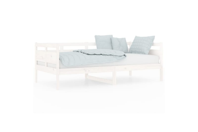 beBasic Dagseng hvit heltre furu 90x190 cm - Hvit - Møbler - Sofaer - Dagsenger