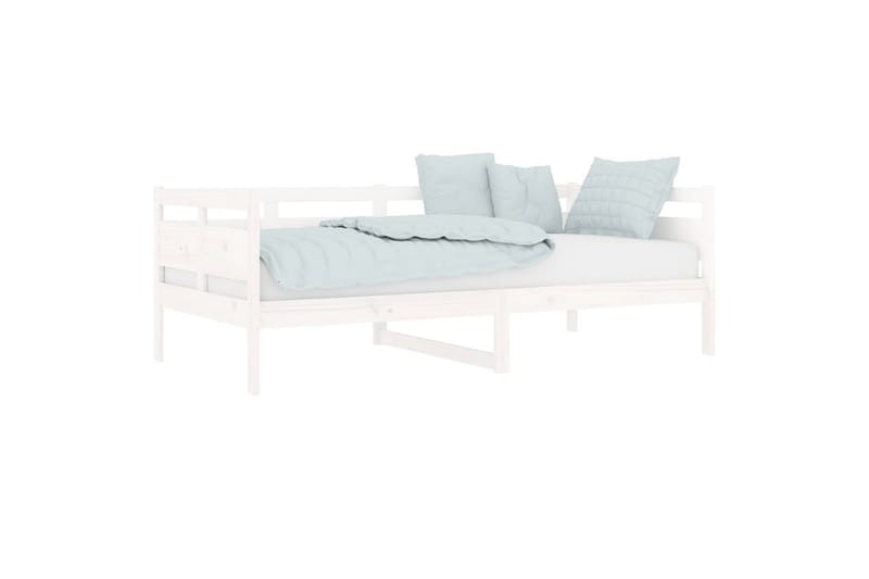 beBasic Dagseng hvit heltre furu 90x190 cm - Hvit - Møbler - Sofaer - Dagsenger