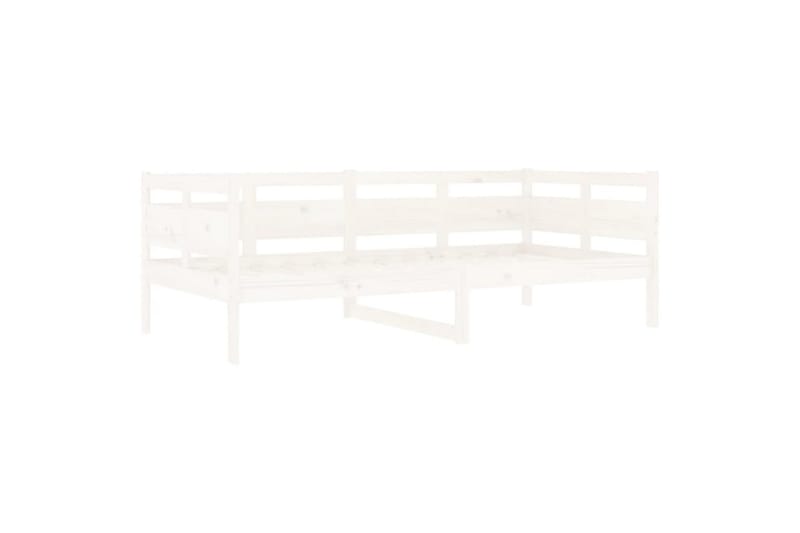 beBasic Dagseng hvit heltre furu 90x190 cm - Hvit - Møbler - Sofaer - Dagsenger