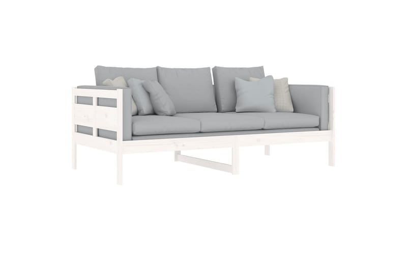 beBasic Dagseng hvit heltre furu 90x190 cm - Hvit - Møbler - Sofaer - Dagsenger