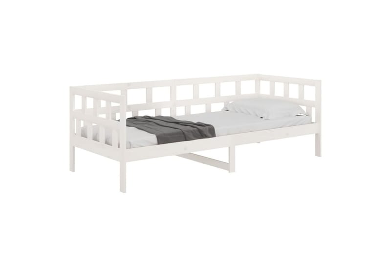 beBasic Dagseng hvit heltre furu 90x200 cm - Hvit - Møbler - Sofaer - Dagsenger