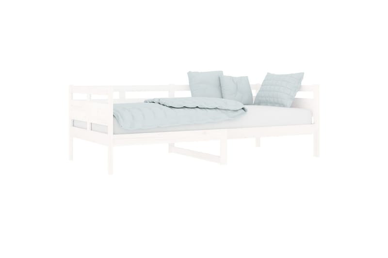 beBasic Dagseng hvit heltre furu 90x200 cm - Hvit - Møbler - Sofaer - Dagsenger