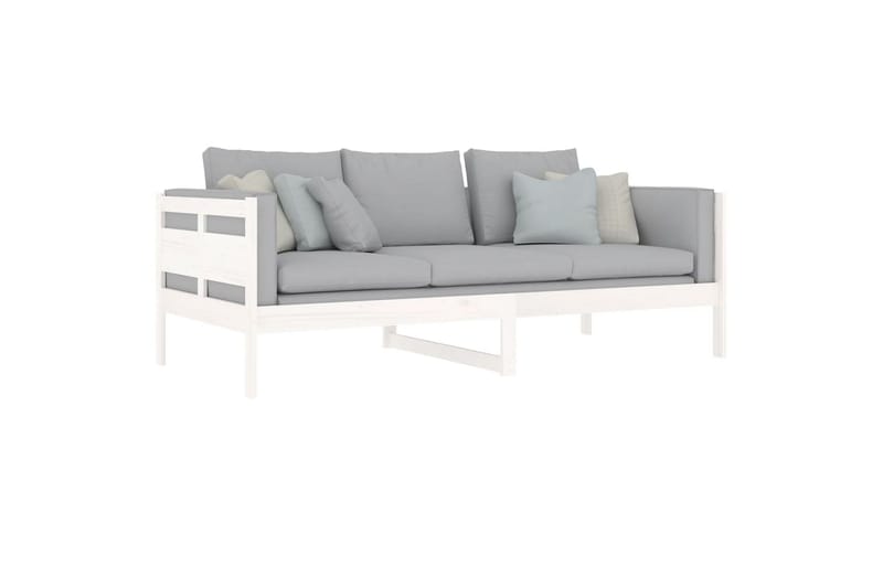 beBasic Dagseng hvit heltre furu 90x200 cm - Hvit - Møbler - Sofaer - Dagsenger