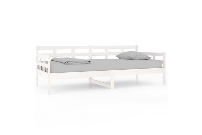 beBasic Dagseng hvit heltre furu 90x200 cm - Hvit - Møbler - Sofaer - Dagsenger