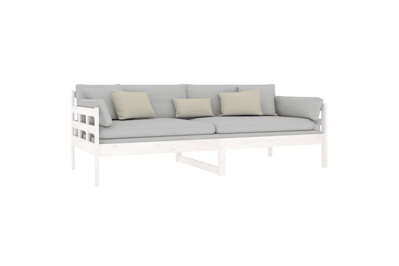 beBasic Dagseng hvit heltre furu 90x200 cm - Hvit - Møbler - Sofaer - Dagsenger