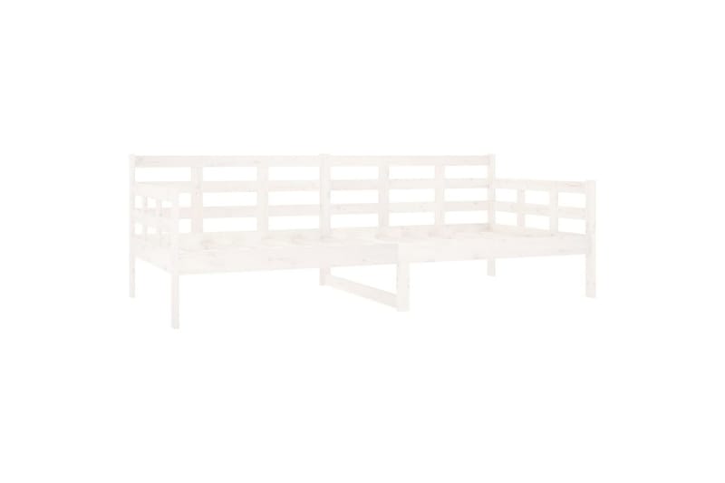 beBasic Dagseng hvit heltre furu 90x200 cm - Hvit - Møbler - Sofaer - Dagsenger