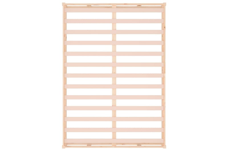 beBasic Sengeramme 135x190 cm 4FT6 Double heltre - Brun - Møbler - Senger - Sengeramme & sengestamme