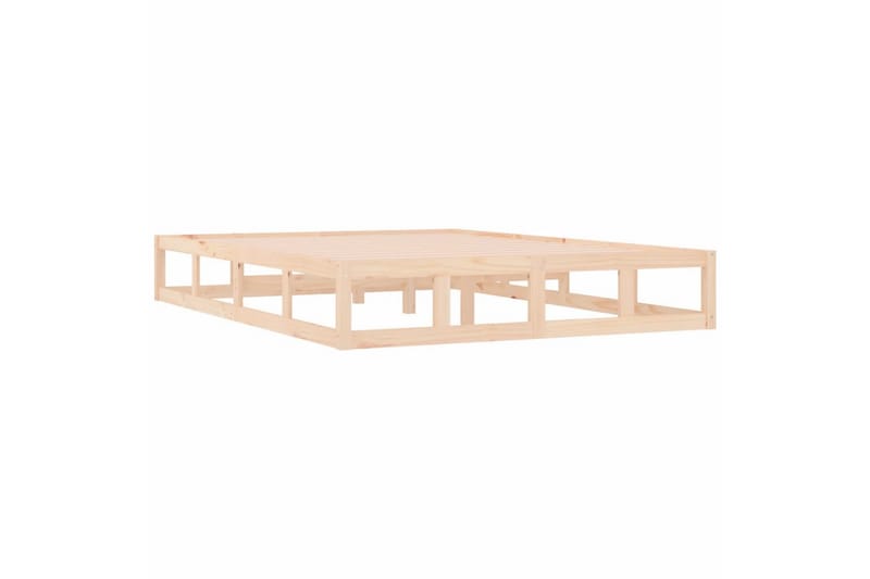 beBasic Sengeramme 135x190 cm 4FT6 Double heltre - Brun - Sengeramme & sengestamme