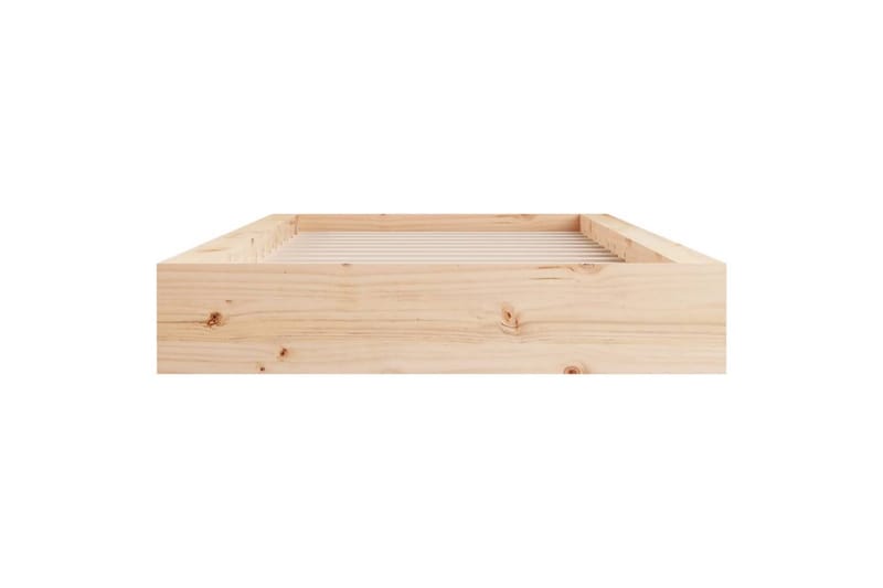 beBasic Sengeramme 90x190 cm 3FT Single heltre - Brun - Sengeramme & sengestamme