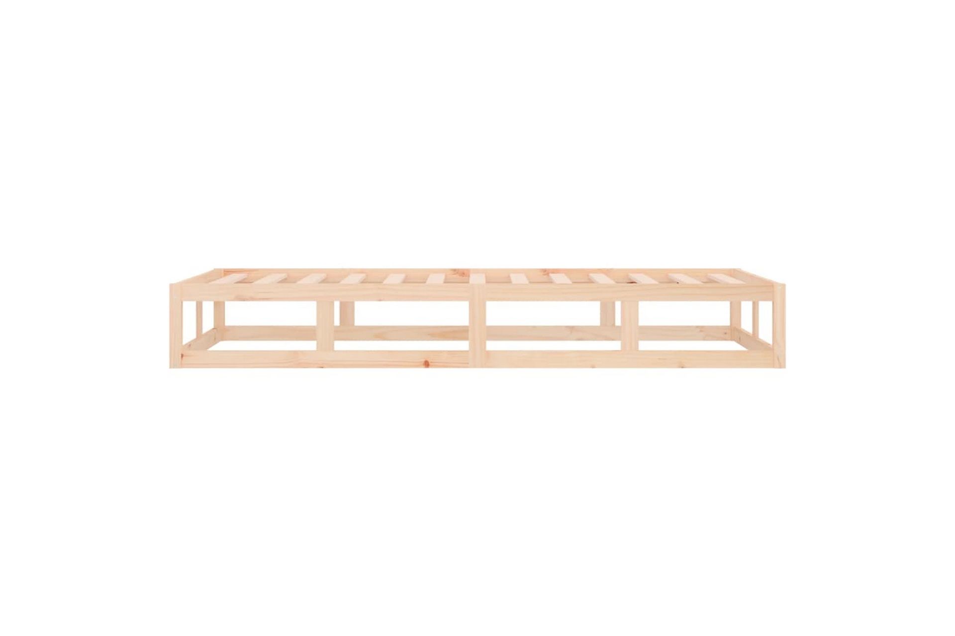 beBasic Sengeramme 90x200 cm heltre - Brun - Møbler - Senger - Sengeramme & sengestamme